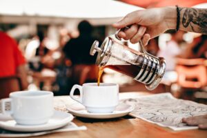 espresso in cafetiere