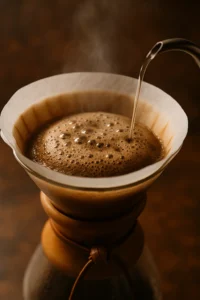 blooming coffee