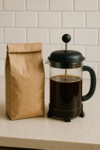 cafe au lait french press