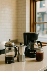 coffee brewing tools