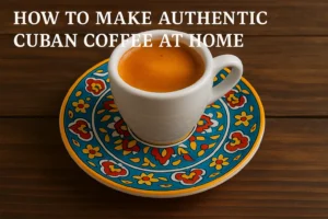 cuban coffee recipe at home