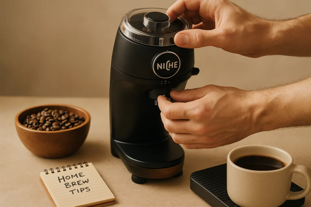 niche zero adjustment for espresso