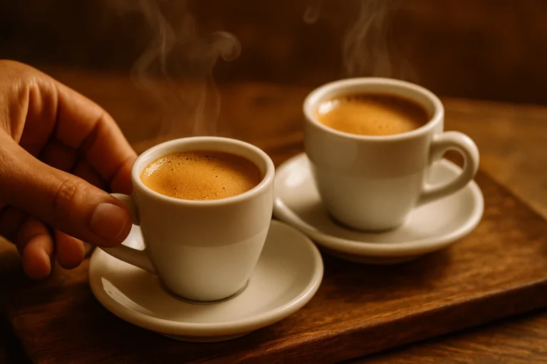 two cafe cubanos