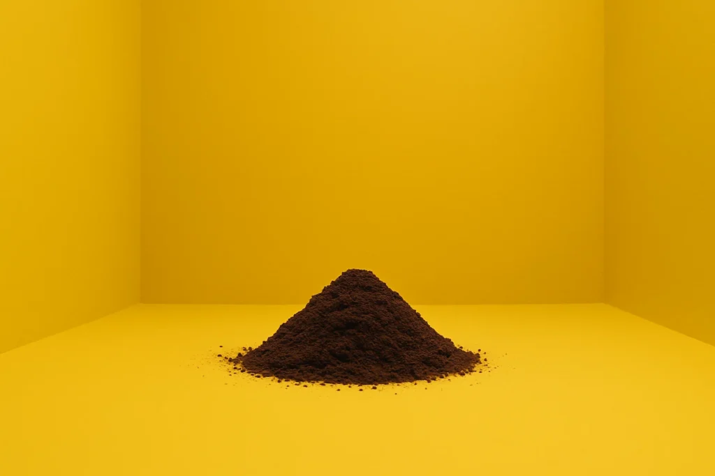 used coffee grounds