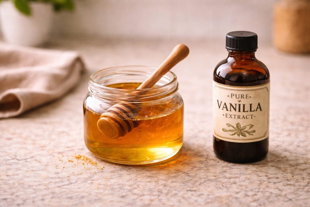 vanilla and honey extract