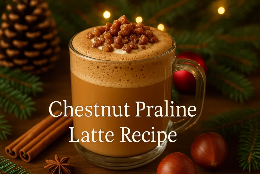 chestnut praline latte recipe