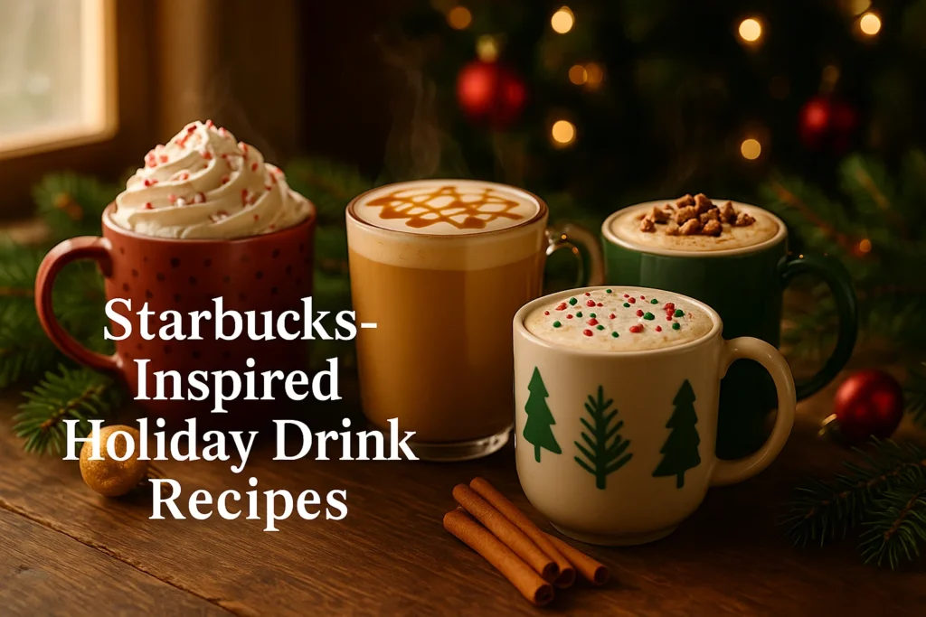 starbucks inspired holiday drink recipes