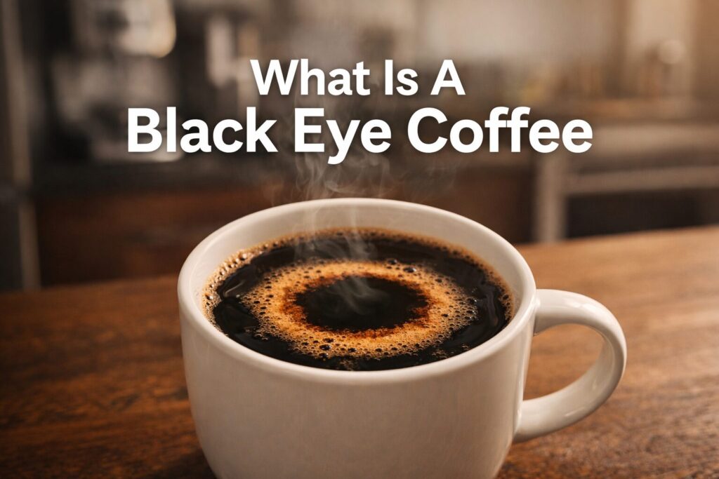 what is a black eye coffee