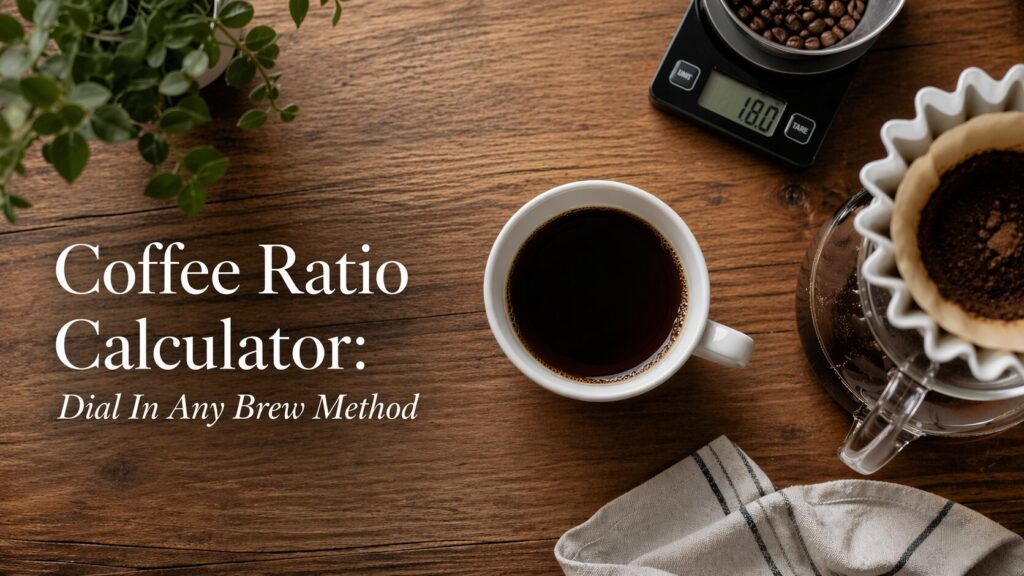 coffee ratio calculator