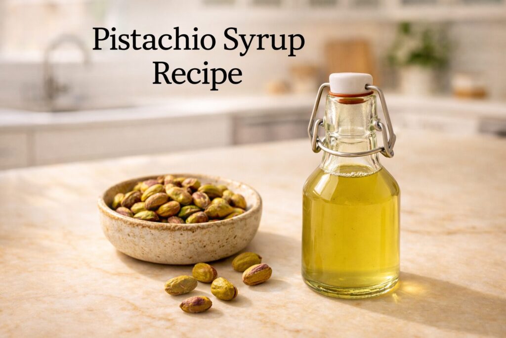 pistachio syrup