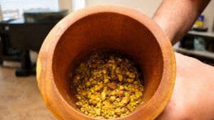 crushed pistachio for pistachio syrup