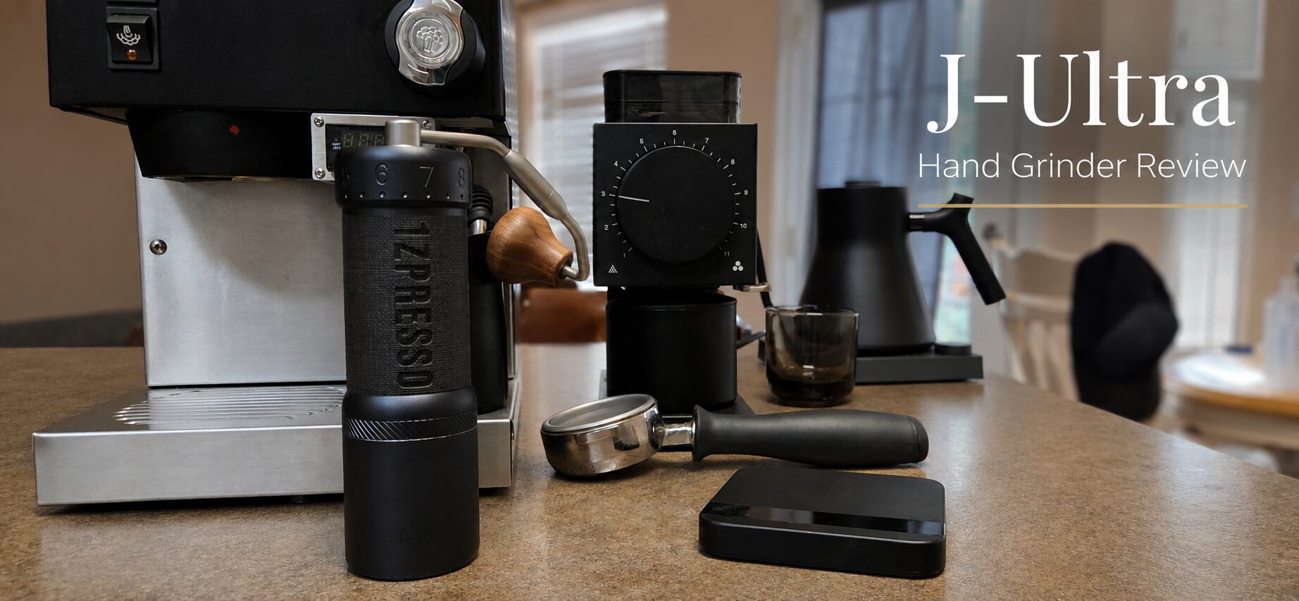 j-ultra hand grinder espresso review