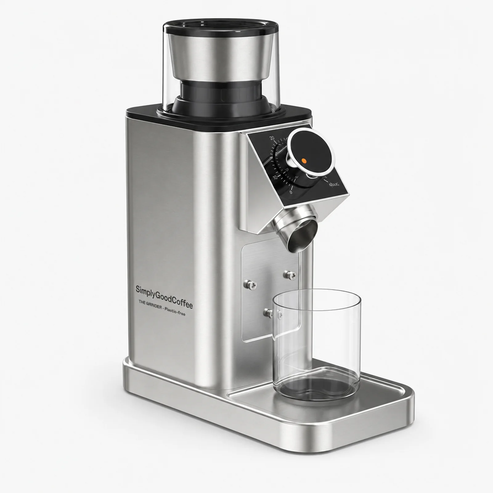 The Grinder - Plastic-Free coffee grinder from Simply Good Coffee
